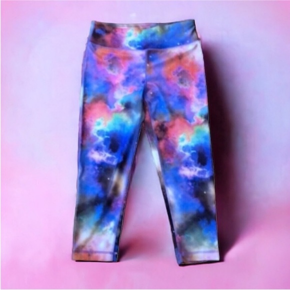VOGO Athletica MultiColored Cropped Leggings - Picture 1 of 7